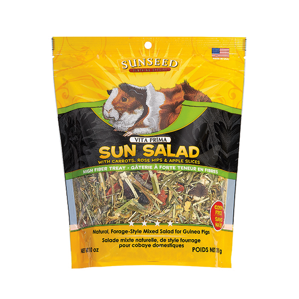 Curated visual reference: Gallery Detail: Sun Seed Vita Prima Sun Salad Guinea Pig East Longmeadow