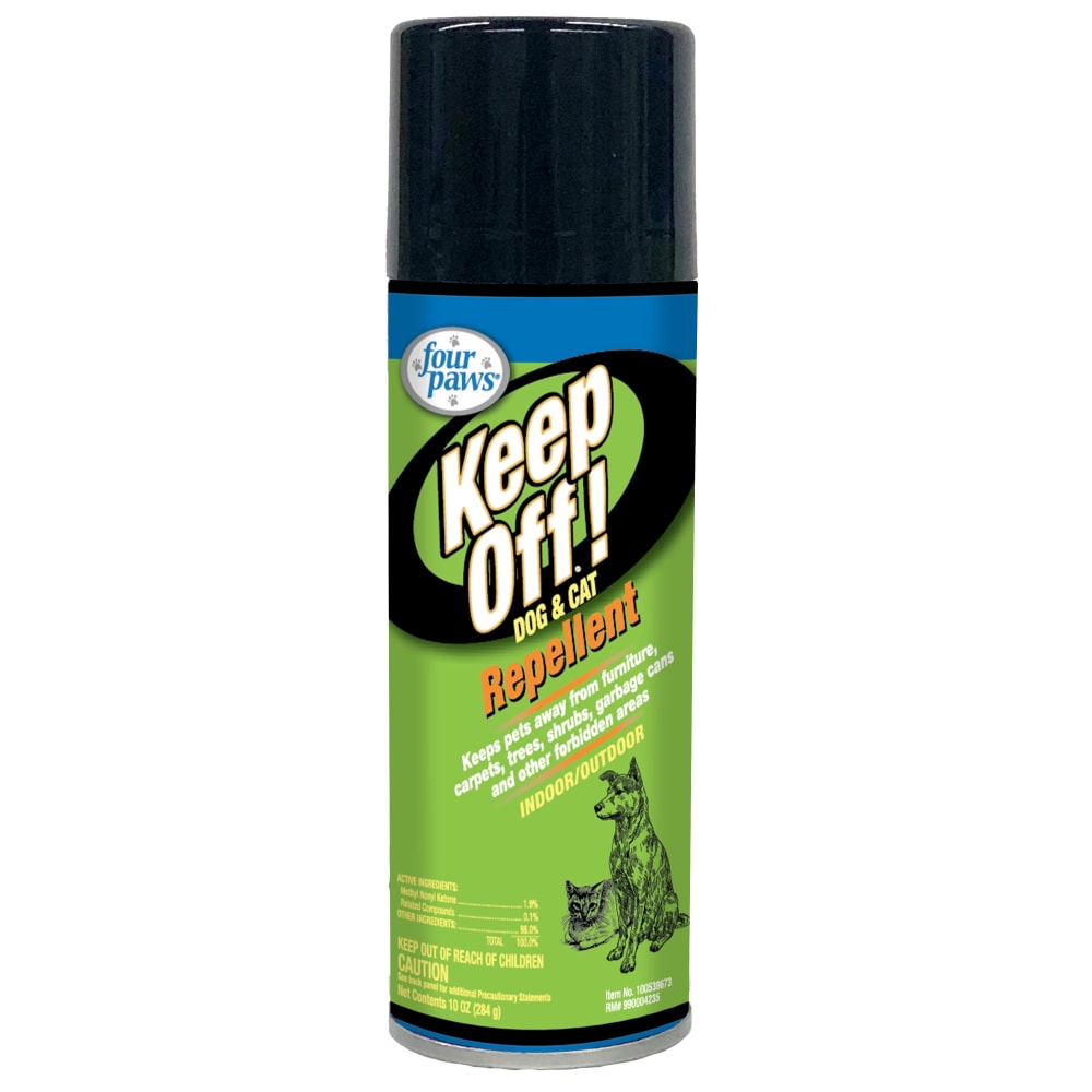 dog repellent garden spray Four Paws Keep Off! Dog and Cat Repellent Outdoors & Indoors Spray - East Longmeadow, MA