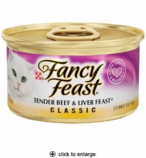 Fancy Feast Classic Beef and Liver Canned Cat Food