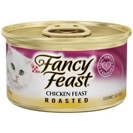 Cat Food, Roasted Chicken, 3-oz. Can