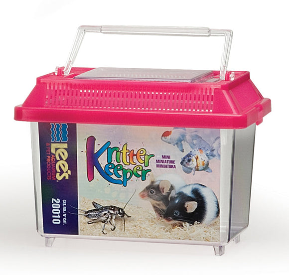 Lee's Aquarium & Pet Products Kritter Keeper®, Mini Rectangle (Mini Rectangle)