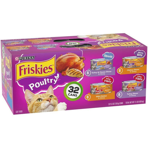 Friskies Poultry Variety Canned Cat Food East Longmeadow MA A.W. Brown Pet Garden Store