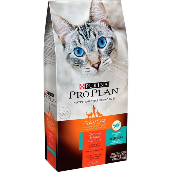 Purina Pro Plan Savor Chicken Rice Formula Dry Cat Food East Longmeadow MA A.W. Brown Pet Garden Store