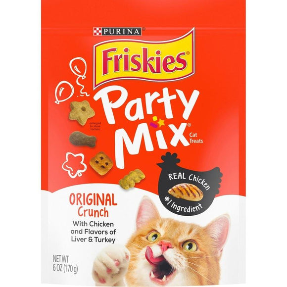 Friskies Party Mix Original Crunch Cat Treats