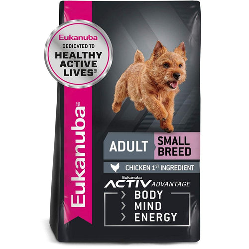 Eukanuba Adult Maintenance Small Breed Chicken Formula Dry Dog food East Longmeadow MA A.W. Brown Pet Garden Store