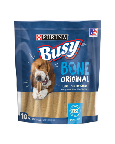 Purina Busy Bone Original Chew Treats for Small/Medium Dogs (7 oz)