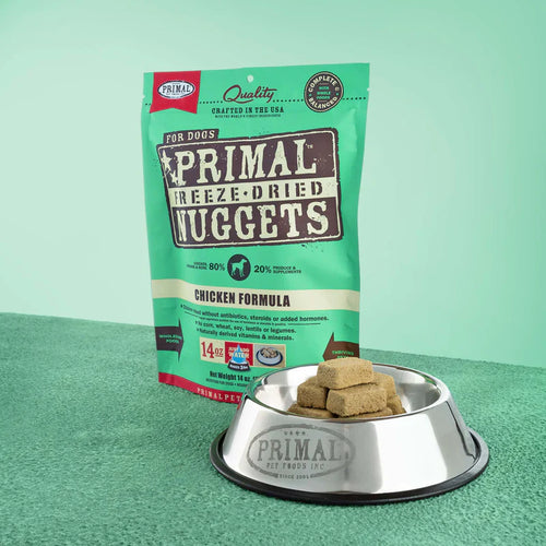 Primal Pet Foods Canine Freeze Dried Nuggets East Longmeadow MA A.W. Brown Pet Garden Store