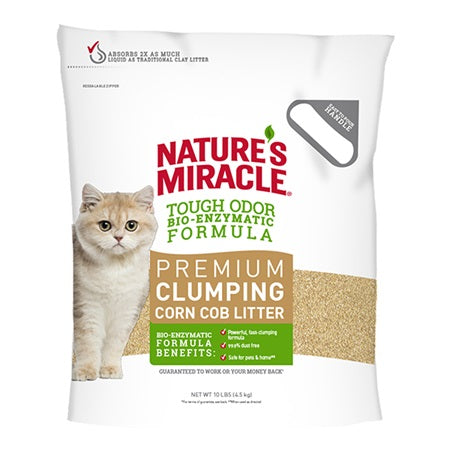 Nature's Miracle Premium Clumping Corn Cob Litter