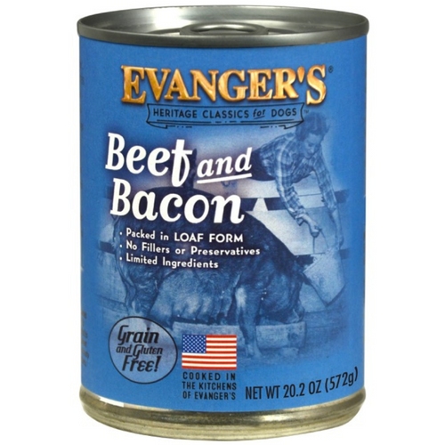 Evanger's Heritage Classic for Dogs Beef & Bacon