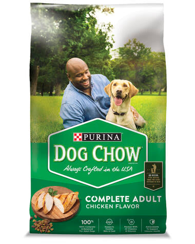 Purina Dog Chow Complete Adult Chicken Flavor Dry Dog Food East Longmeadow MA A.W. Brown Pet Garden Store