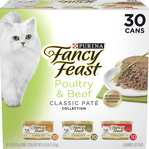 Fancy feast gourmet classic wet cat food best sale