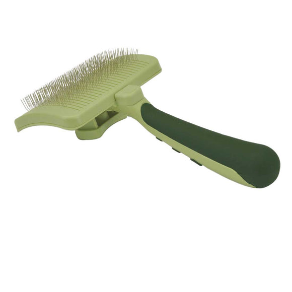 Coastal Pet Products Safari Dog Self-Cleaning Slicker Brush