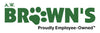 A.W. Brown Pet & Garden Store logo