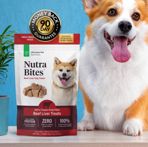 Ultimate Pet Nutrition Nutra Bites™ Beef Liver Dog Treats