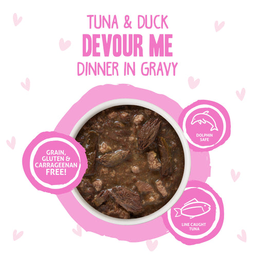 Weruva BFF Tuna & Duck Devour Me Pouches Wet Cat Food