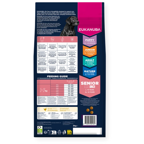 Eukanuba Senior Large Breed Fresh Chicken Dry Dog Food