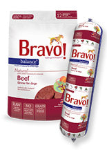 Bravo Balance® raw diet Beef Dinner for dogs