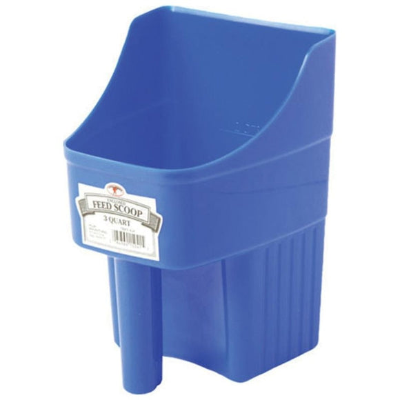 Little Giant 3 Quart Enclosed Feed Scoop (HOT PINK)