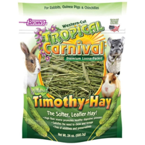 TROPICAL CARNIVAL NATURAL TIMOTHY HAY